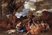 Bacchanal Andrians Nicolas Poussin